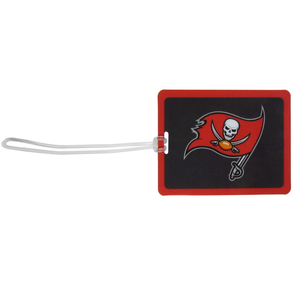 Tampa Bay Buccaneers Vinyl Luggage Tag - Tampa Bay Buccaneers - Flyclothing LLC