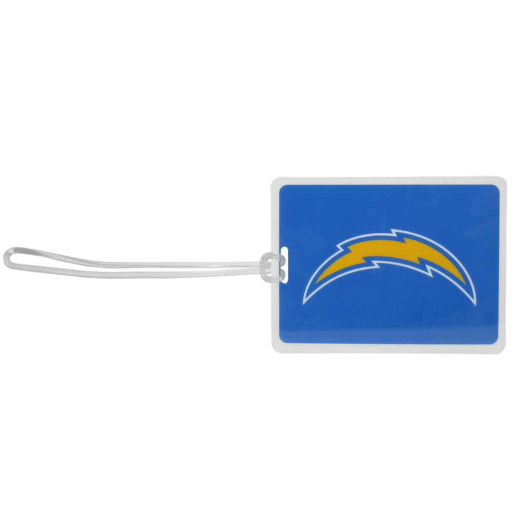 Los Angeles Chargers Vinyl Luggage Tag - Los Angeles Chargers - Flyclothing LLC