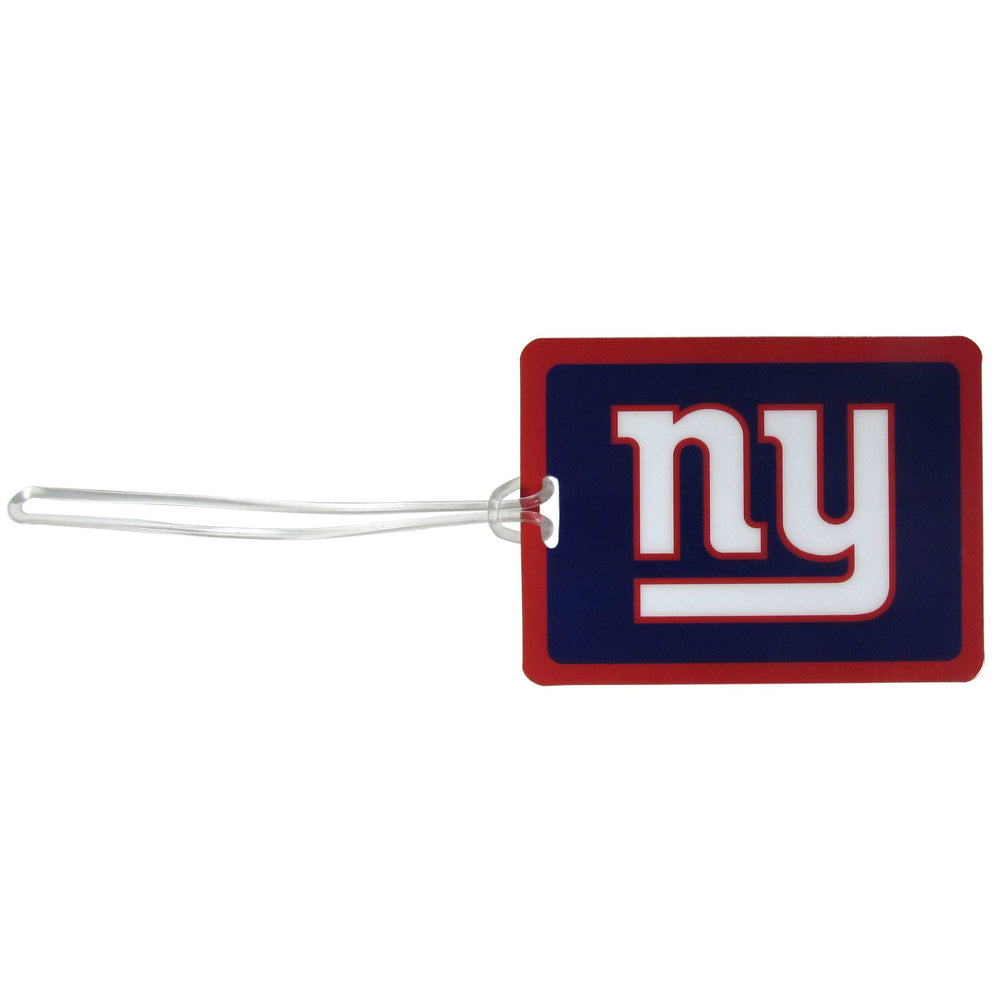 New York Giants Vinyl Luggage Tag - New York Giants - Flyclothing LLC