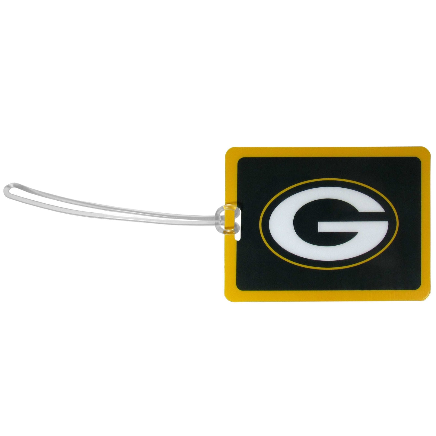 Green Bay Packers Vinyl Luggage Tag - Green Bay Packers - Flyclothing LLC