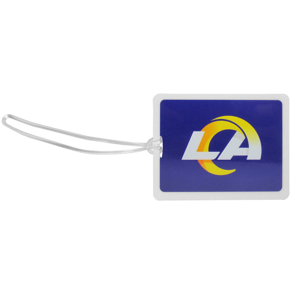 Los Angeles Rams Vinyl Luggage Tag - Los Angeles Rams - Flyclothing LLC