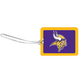 Minnesota Vikings Vinyl Luggage Tag - Minnesota Vikings - Flyclothing LLC