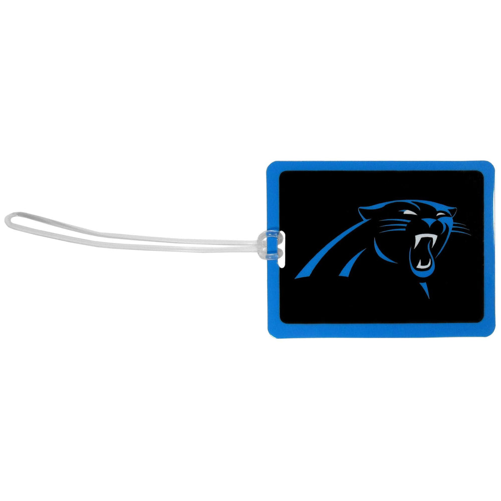 Carolina Panthers Vinyl Luggage Tag - Carolina Panthers - Flyclothing LLC