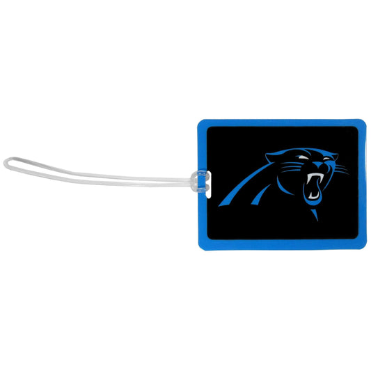 Carolina Panthers Vinyl Luggage Tag - Carolina Panthers - Flyclothing LLC