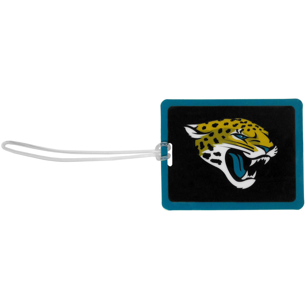 Jacksonville Jaguars Vinyl Luggage Tag - Jacksonville Jaguars - Flyclothing LLC