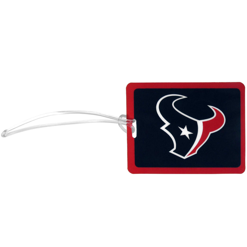 Houston Texans Vinyl Luggage Tag - Houston Texans - Flyclothing LLC