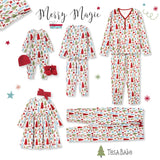 Christmas Merry Baby Bamboo Soft Stroller Blanket - Tesa Babe - Flyclothing LLC