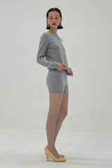 Cashmere Wool Stripe Cardigan - findmenowthelabel - Flyclothing LLC