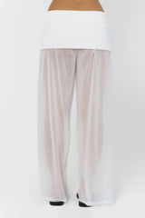 RAEL PANTS IN WHITE - findmenowthelabel - Flyclothing LLC