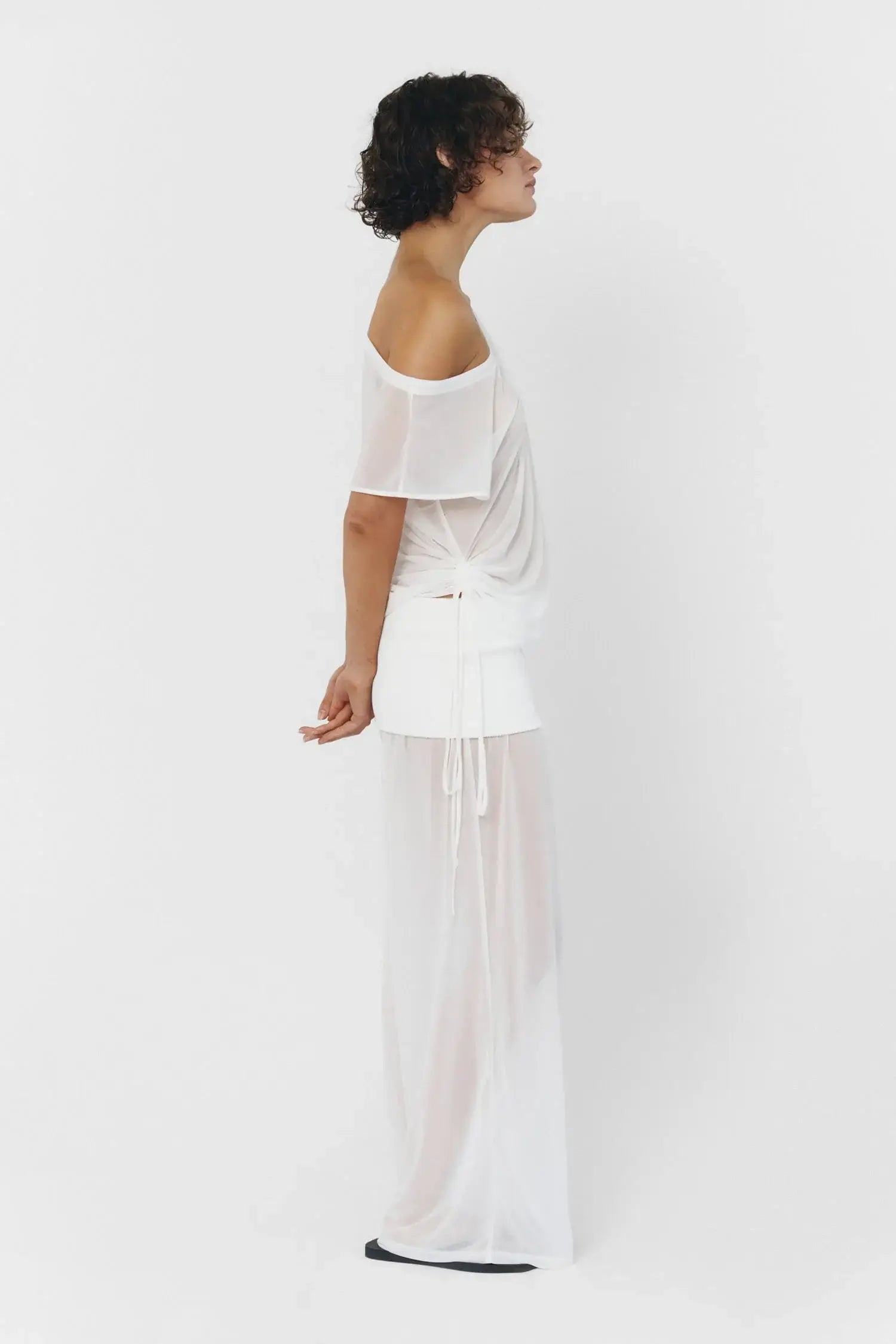RAEL PANTS IN WHITE - findmenowthelabel - Flyclothing LLC