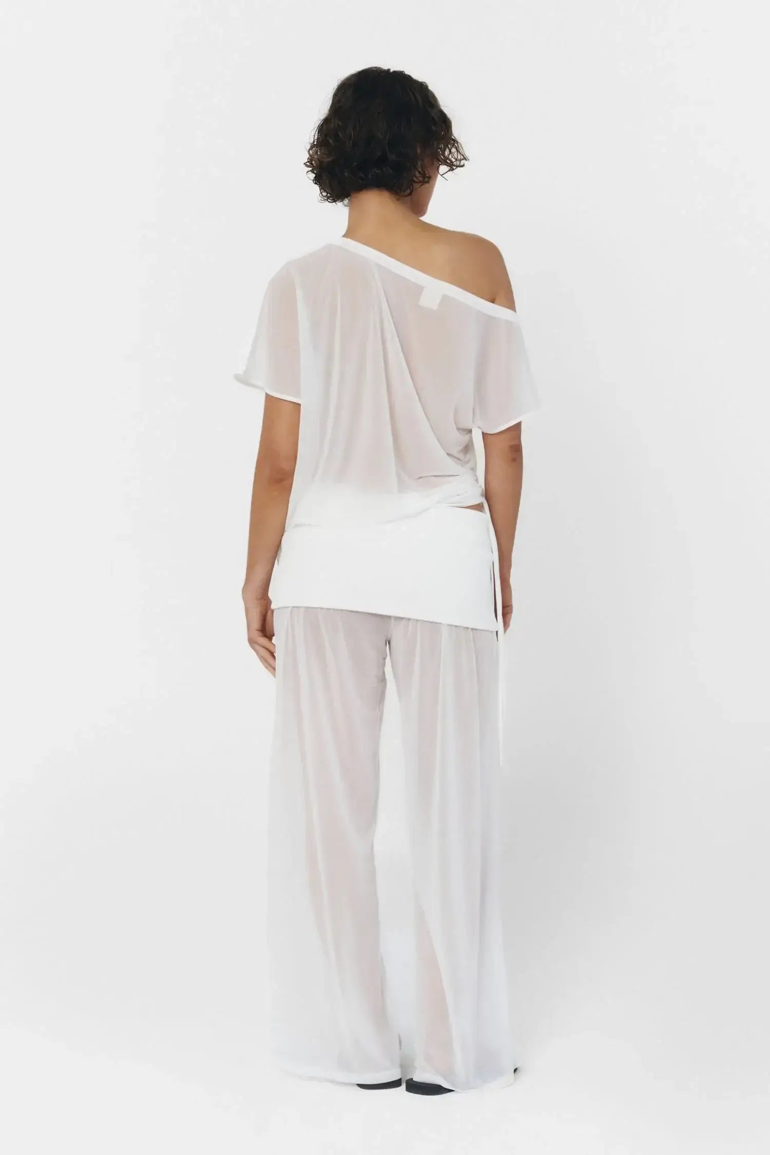RAEL PANTS IN WHITE - findmenowthelabel - Flyclothing LLC
