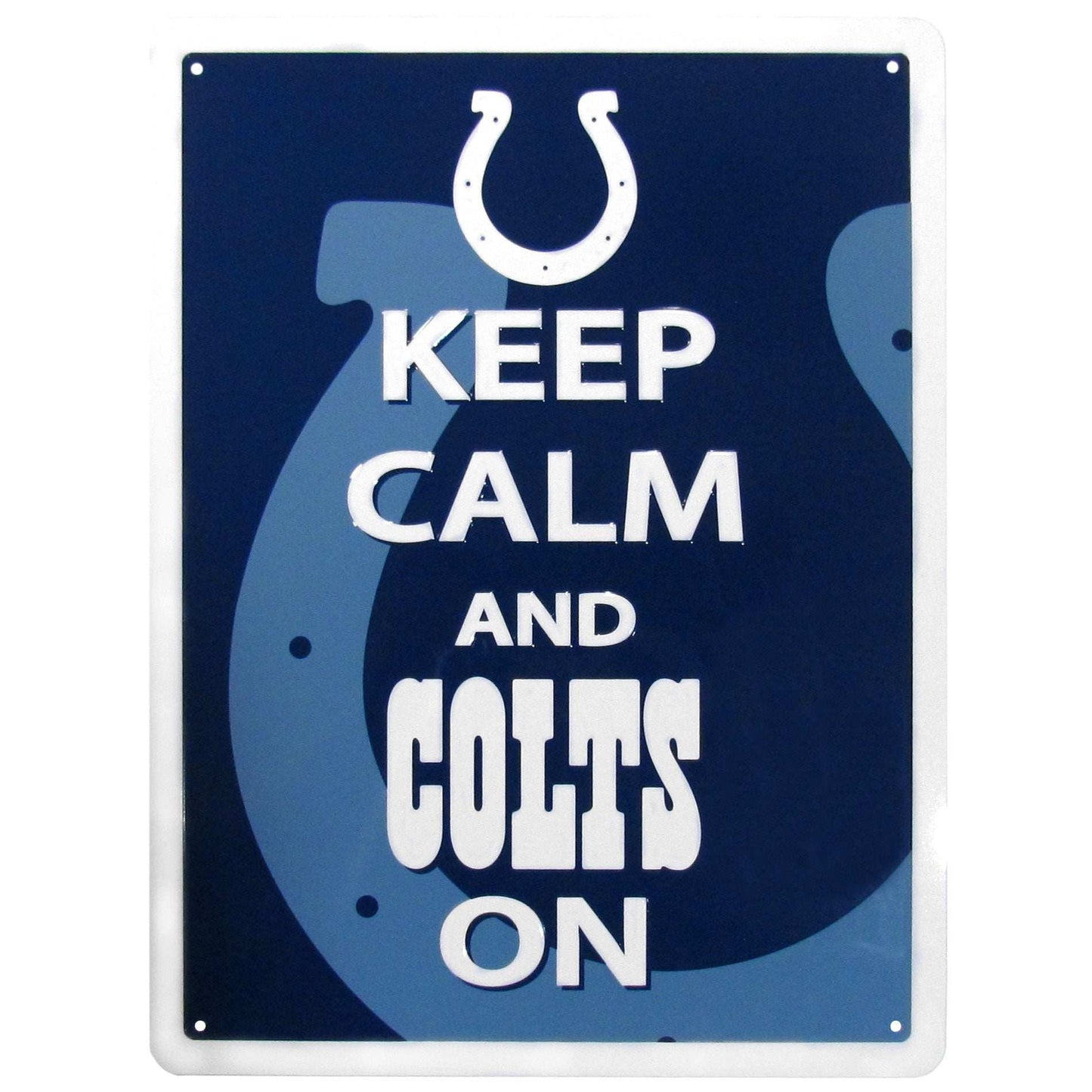 Indianapolis Colts Keep Calm Sign - Indianapolis Colts - Flyclothing LLC