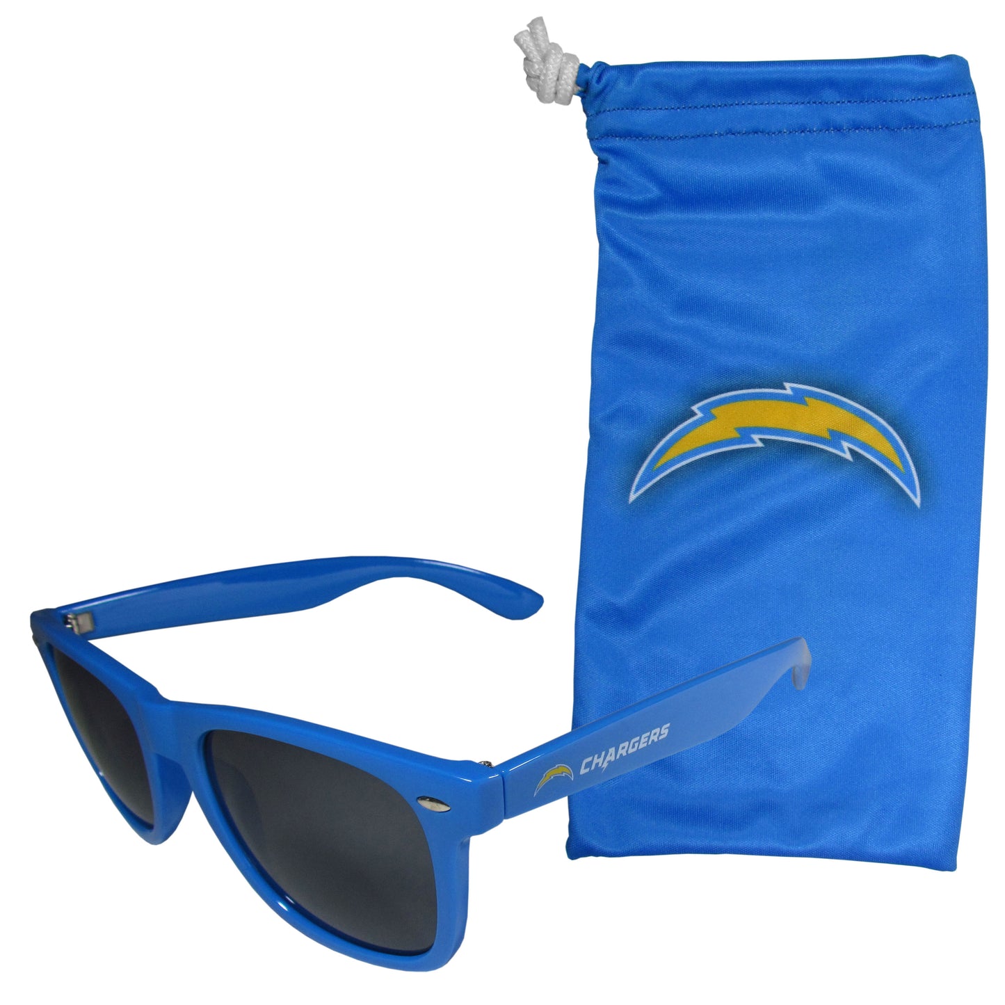 Los Angeles Chargers Beachfarer Sunglasses w/Bag