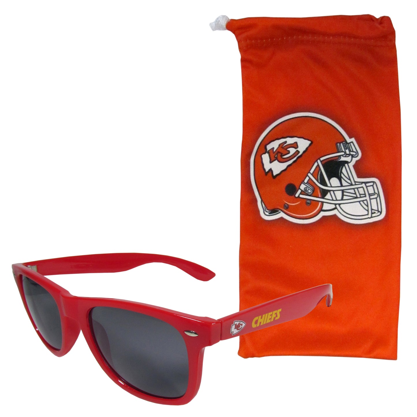Kansas City Chiefs Beachfarer Sunglasses w/Bag