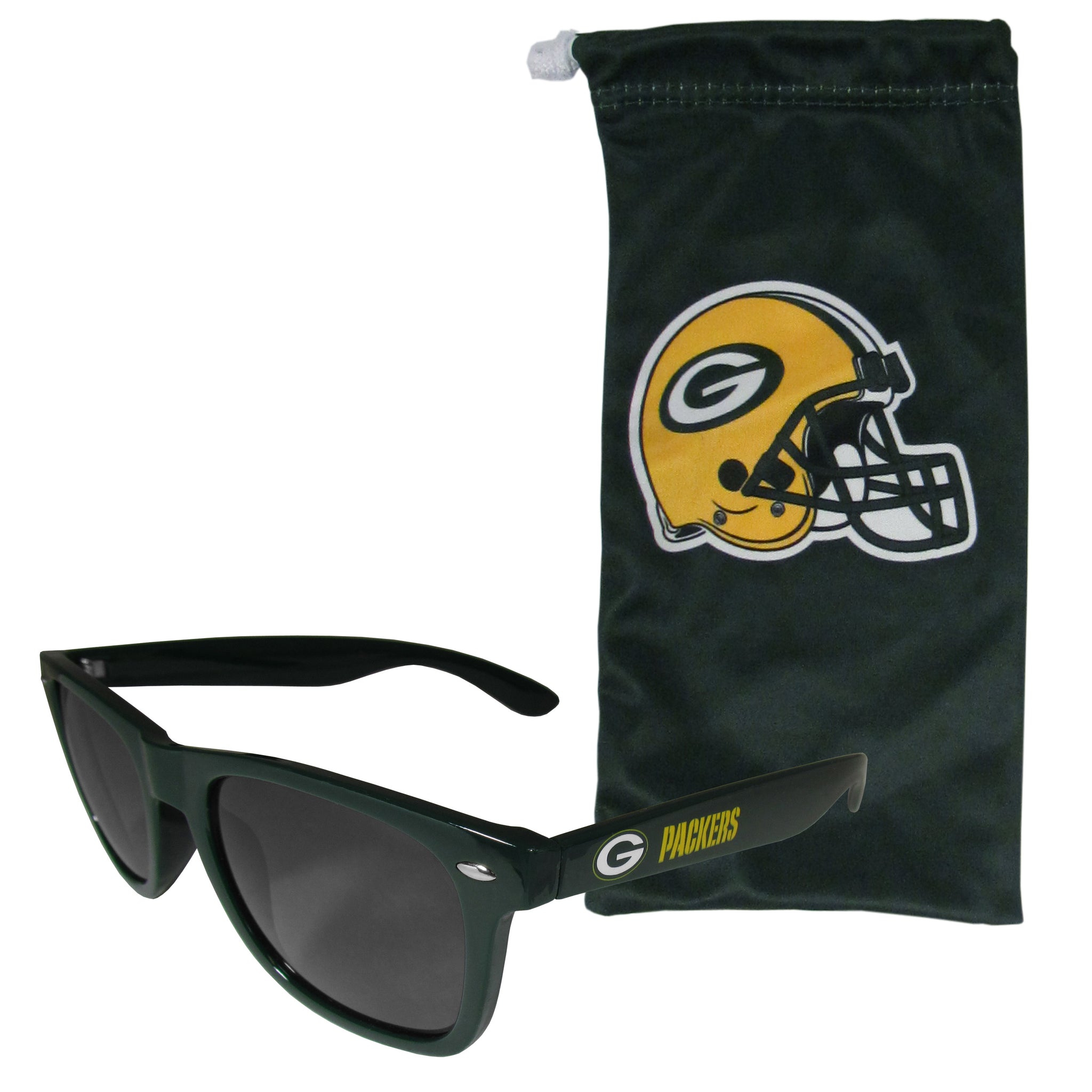 Green Bay Packers Beachfarer Sunglasses w/Bag