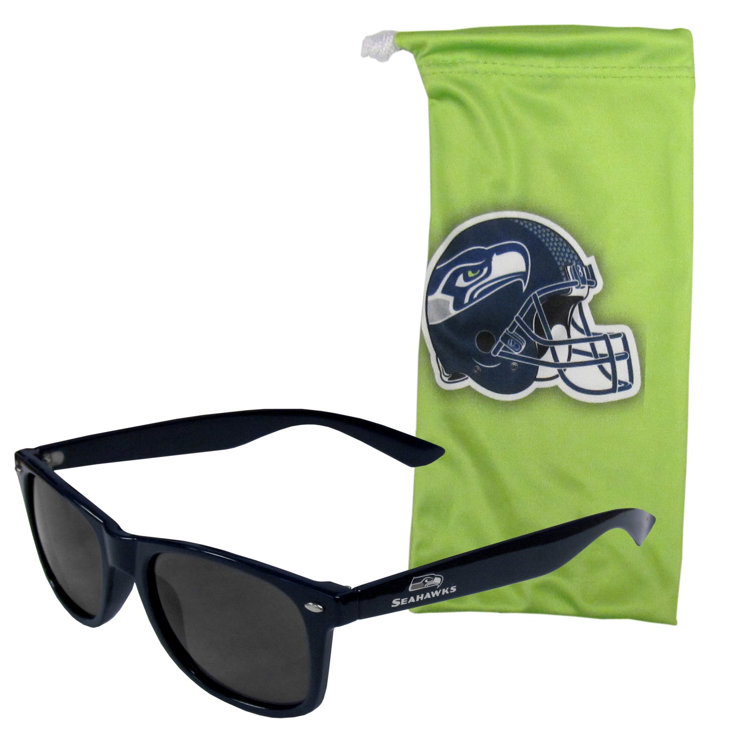 Seattle Seahawks Beachfarer Sunglasses w/Bag