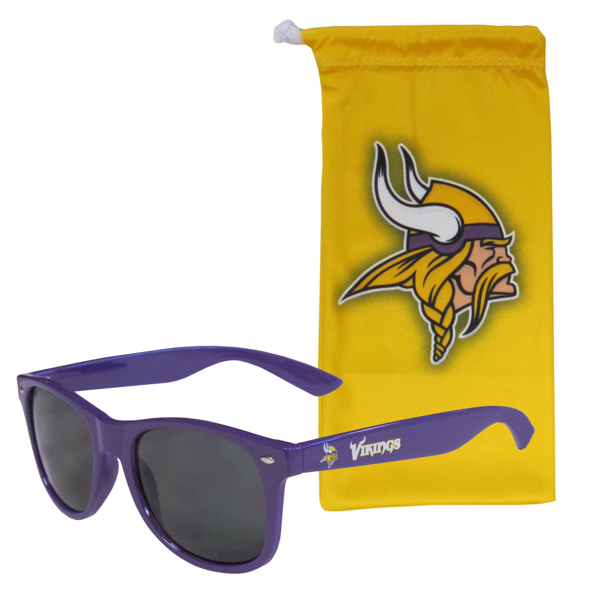 Minnesota Vikings Beachfarer Sunglasses w/Bag