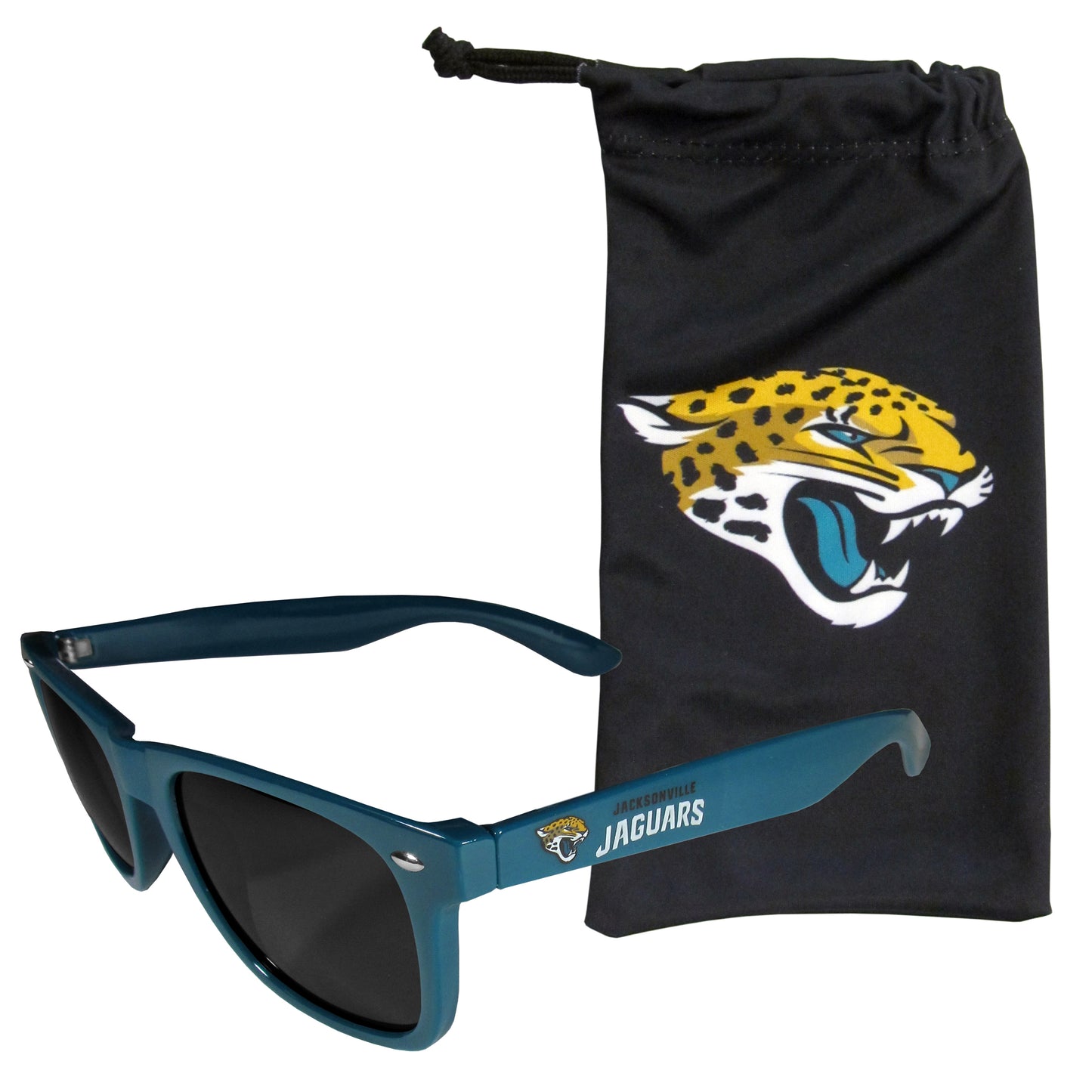 Jacksonville Jaguars Beachfarer Sunglasses w/Bag