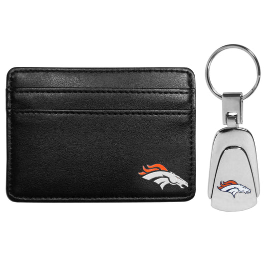 Denver Broncos Weekend Wallet & Steel Key Chain - Denver Broncos - Flyclothing LLC