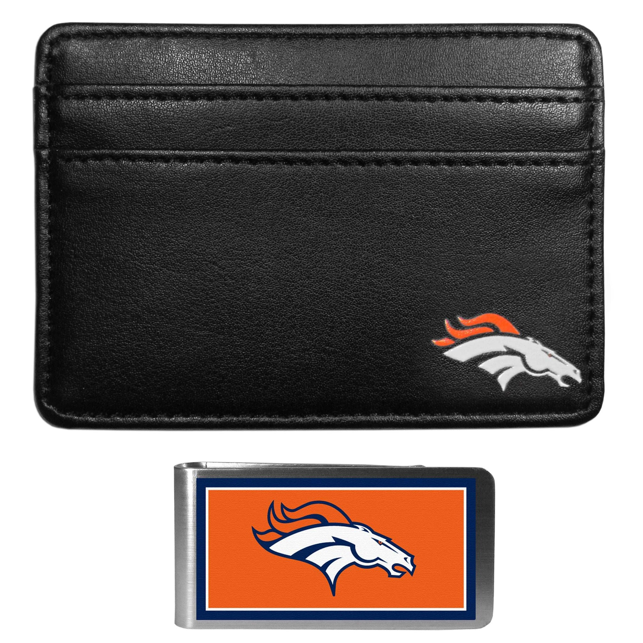 Denver Broncos Weekend Wallet & Color Money Clip - Denver Broncos - Flyclothing LLC