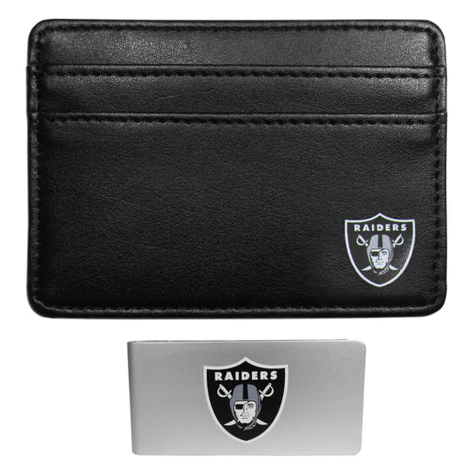 Las Vegas Raiders Weekend Wallet & Money Clip - Las Vegas Raiders - Flyclothing LLC
