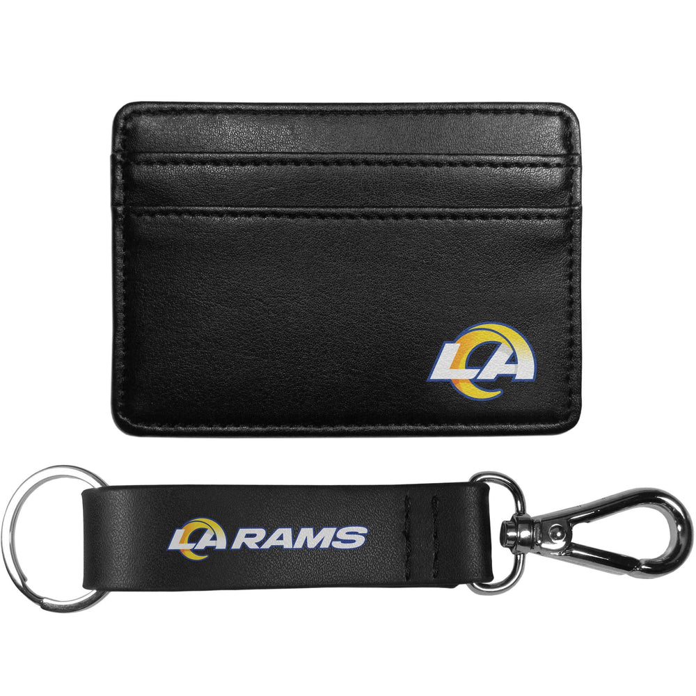 Los Angeles Rams Weekend Wallet & Strap Key Chain - Los Angeles Rams - Flyclothing LLC