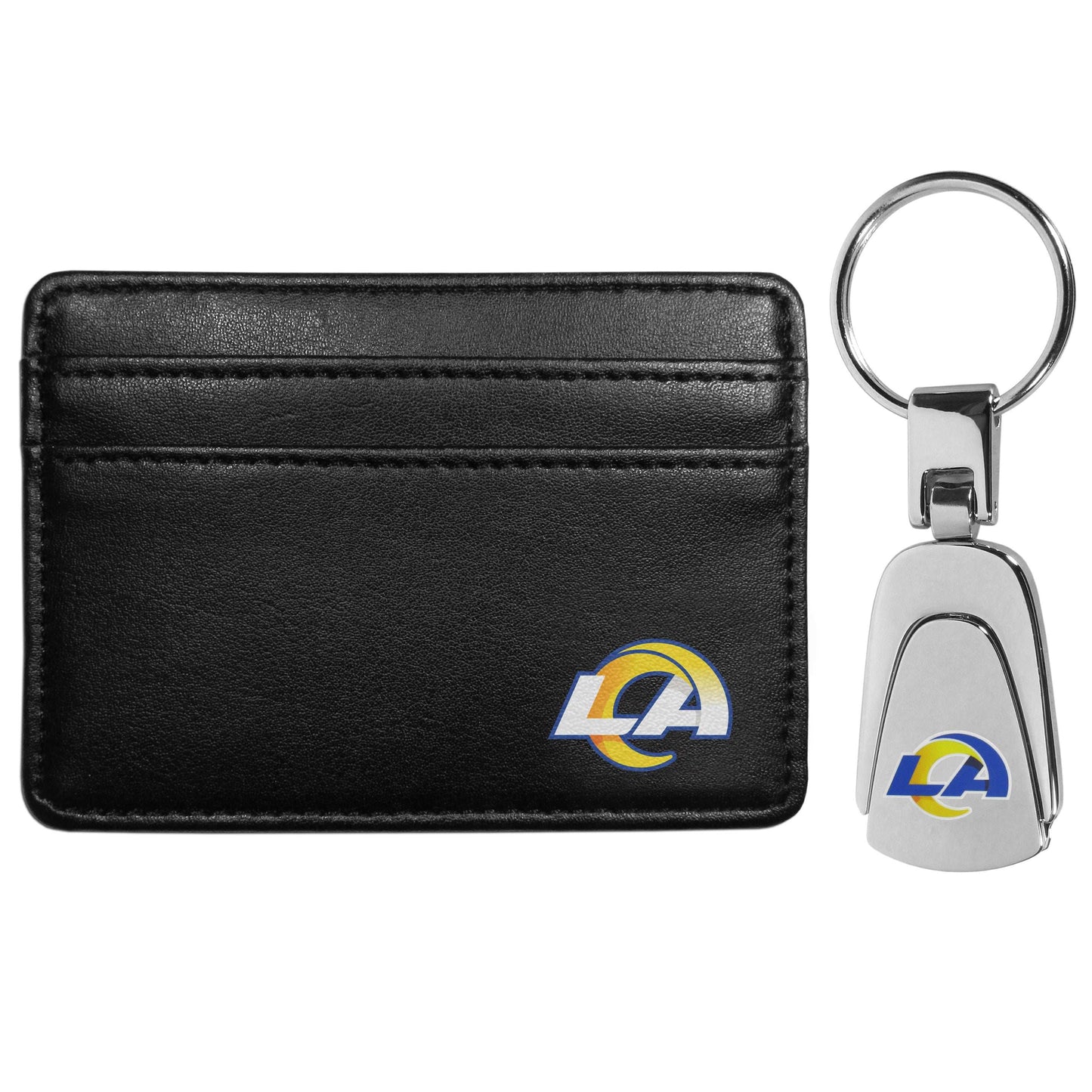Los Angeles Rams Weekend Wallet & Steel Key Chain - Los Angeles Rams - Flyclothing LLC