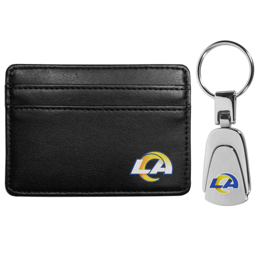 Los Angeles Rams Weekend Wallet & Steel Key Chain - Los Angeles Rams - Flyclothing LLC