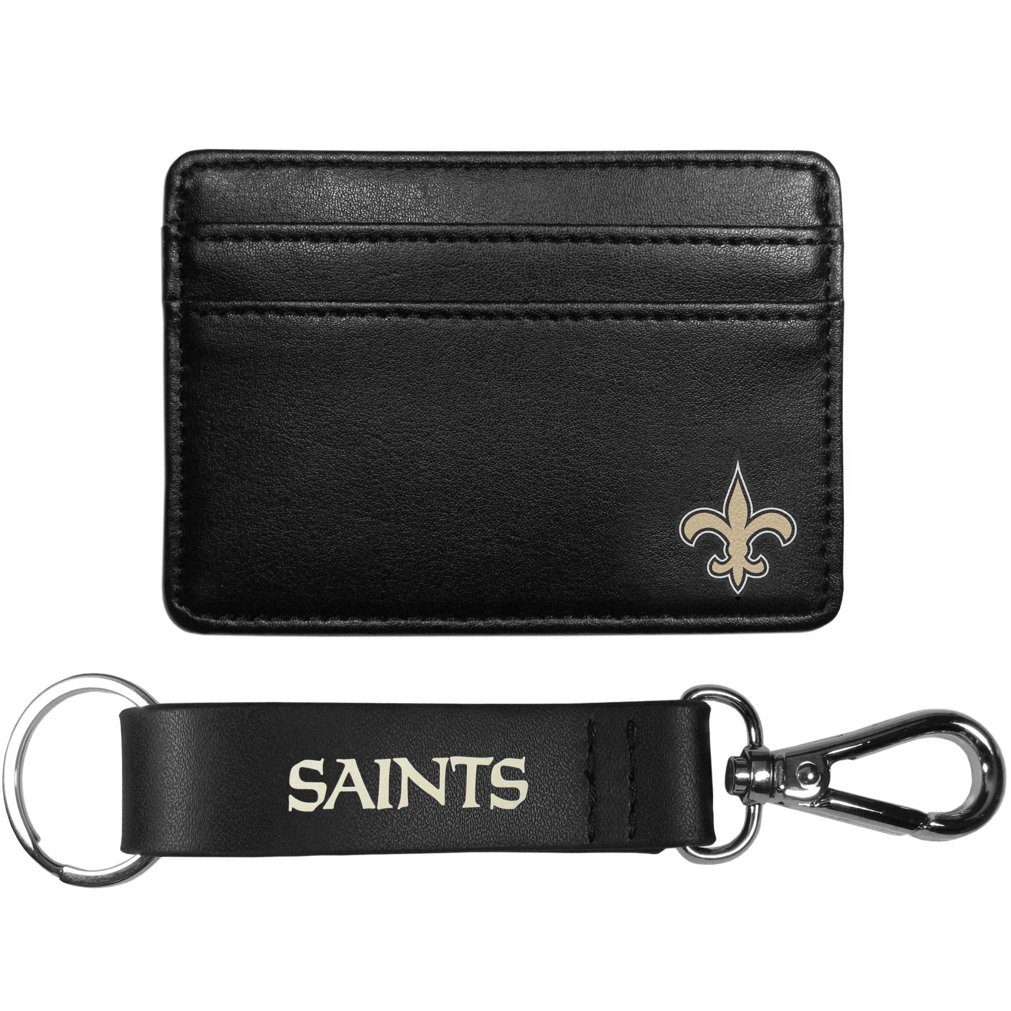 New Orleans Saints Weekend Wallet & Strap Key Chain - New Orleans Saints - Flyclothing LLC