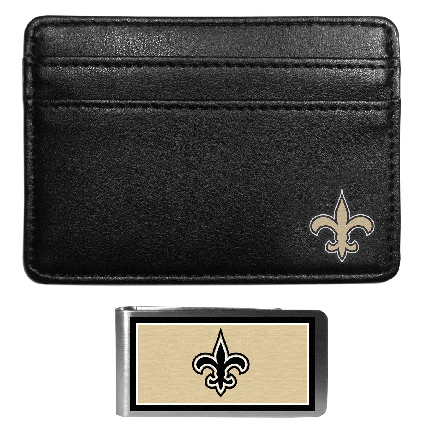 New Orleans Saints Weekend Wallet & Color Money Clip - New Orleans Saints - Flyclothing LLC