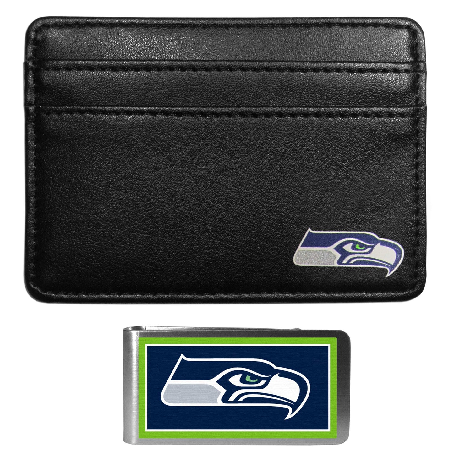 Seattle Seahawks Weekend Wallet & Color Money Clip - Seattle Seahawks - Flyclothing LLC
