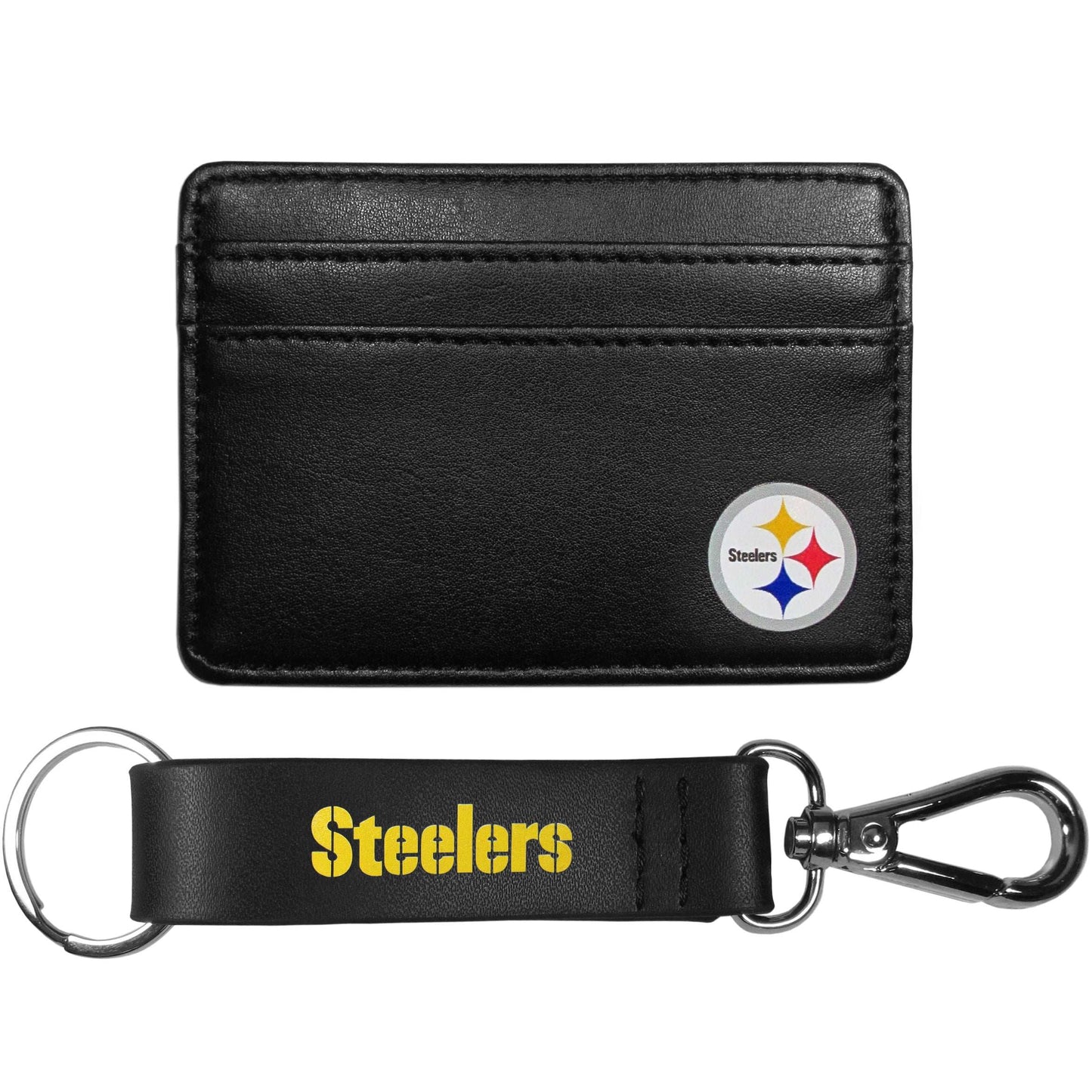 Pittsburgh Steelers Weekend Wallet & Strap Key Chain - Pittsburgh Steelers - Flyclothing LLC