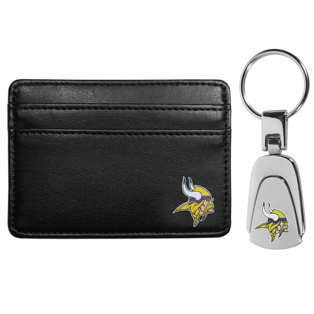 Minnesota Vikings Weekend Wallet & Steel Key Chain - Minnesota Vikings - Flyclothing LLC