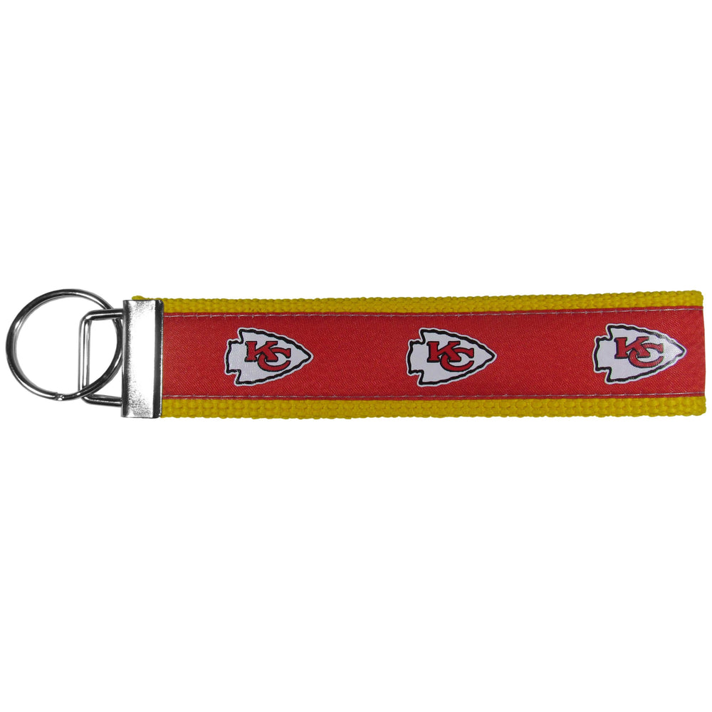 Kansas City Chiefs Woven Wristlet Key Chain - Kansas City Chiefs - Flyclothing LLC