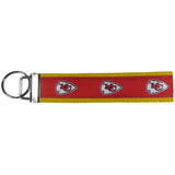 Kansas City Chiefs Woven Wristlet Key Chain - Kansas City Chiefs - Flyclothing LLC