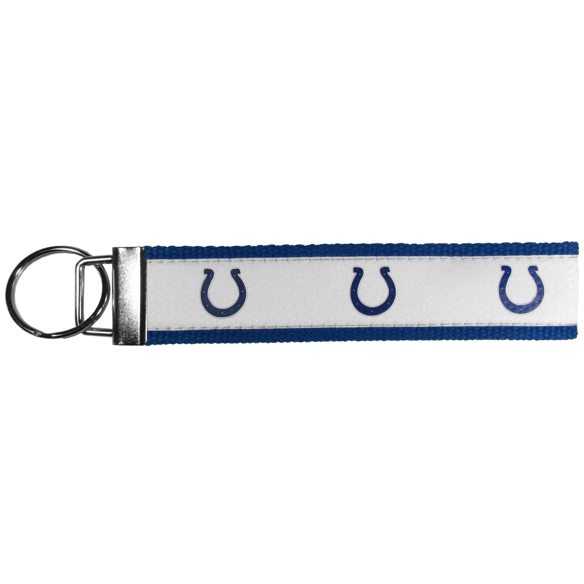Indianapolis Colts Woven Wristlet Key Chain - Indianapolis Colts - Flyclothing LLC