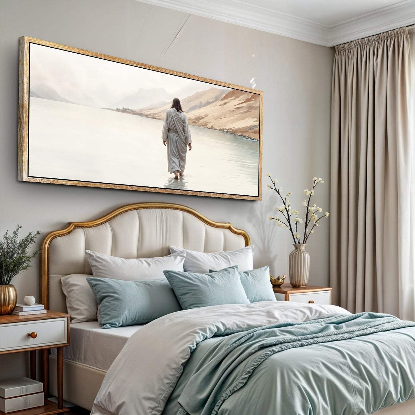 Walking on Water - Faith Wall Art XI - Tailored Canvases - Flyclothing LLC