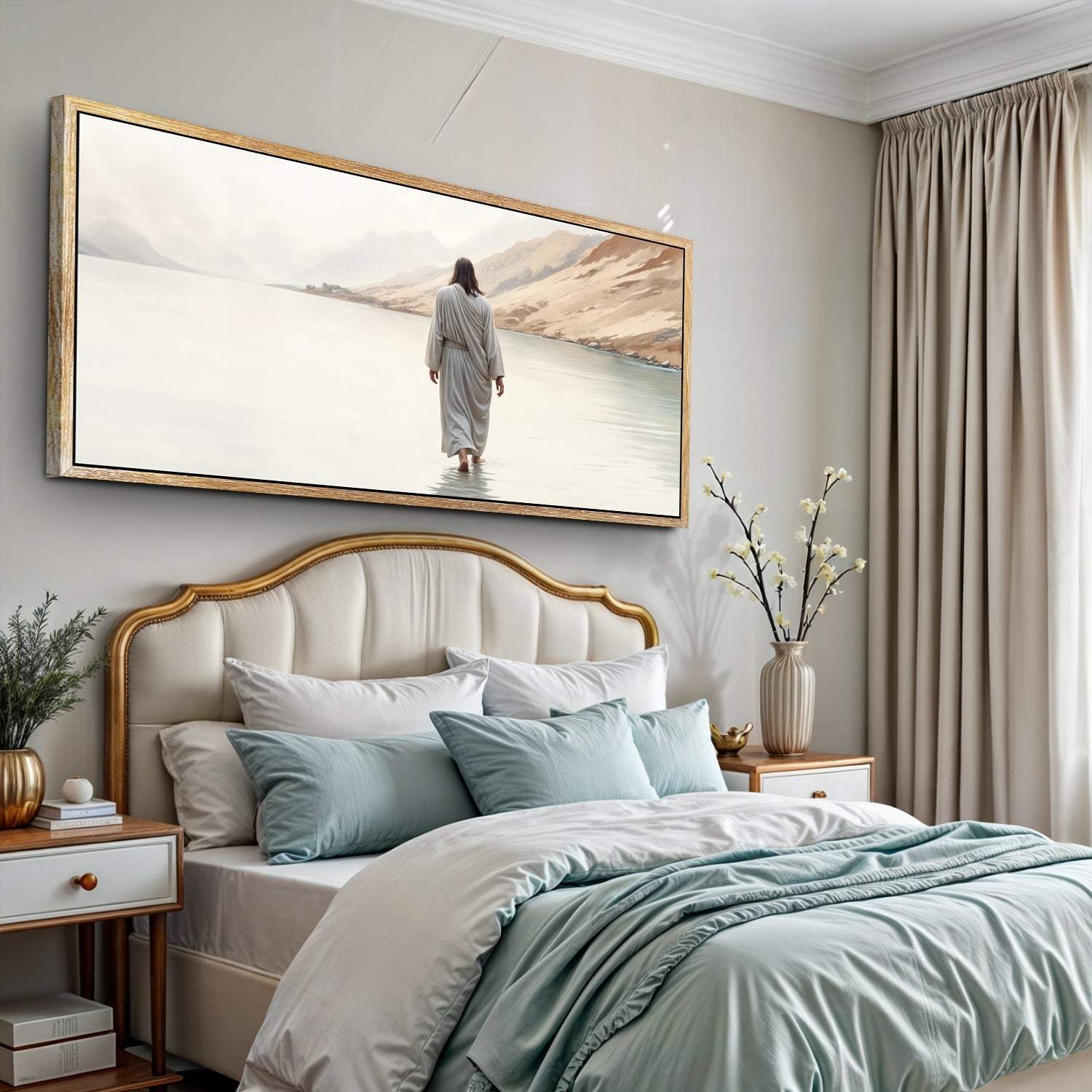 Walking on Water - Faith Wall Art XI - Tailored Canvases - Flyclothing LLC