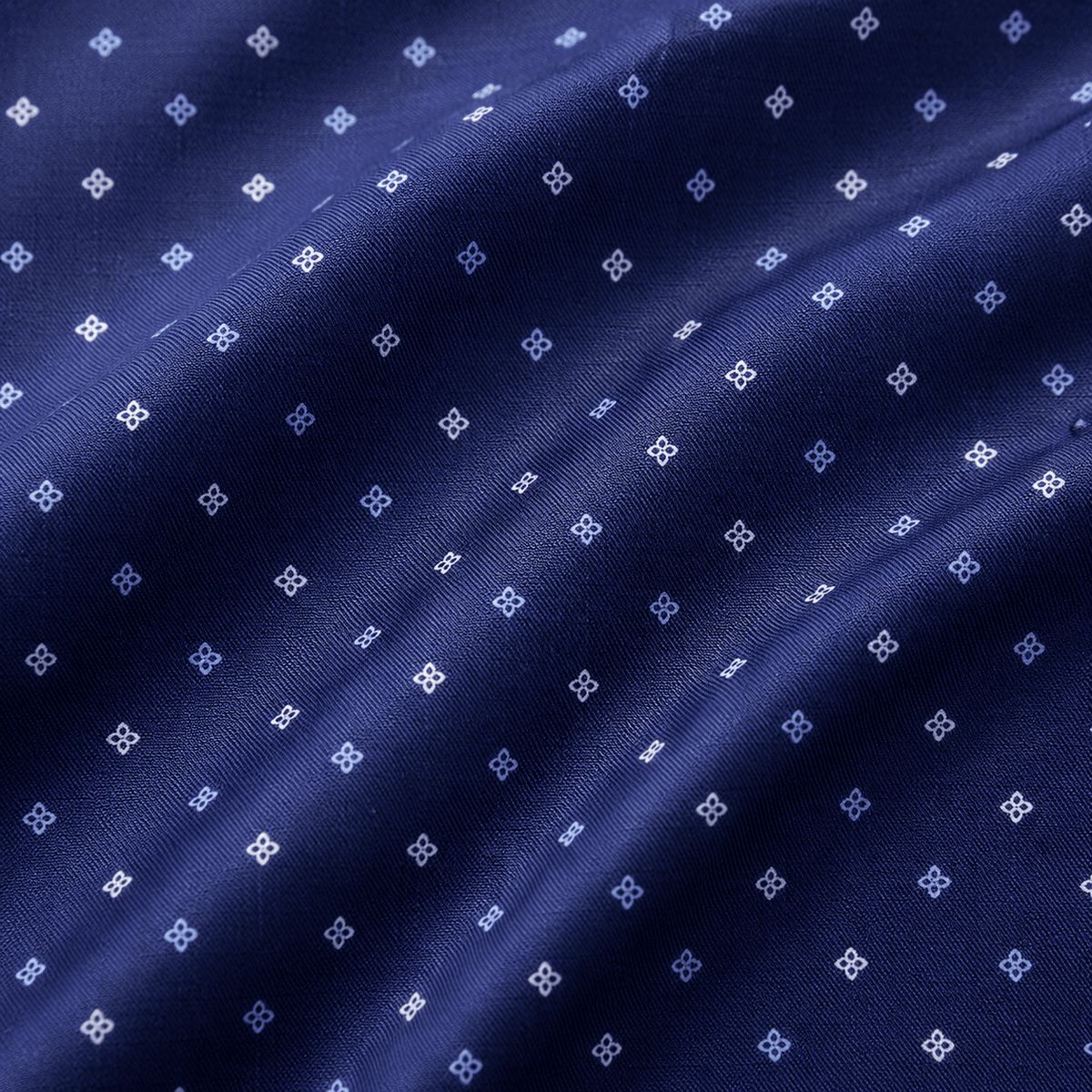 goTIELESS Ultimate Dress Shirt (Navy Polk-a-Dot) - Million Dollar Collar - Flyclothing LLC