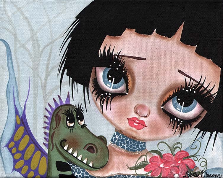 Black Market Art Company Fairies & Dragons No. 3 Print