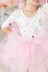Fairy Princess 3/4 Sleeve Tutu Leotard - Mila & Rose ® - Flyclothing LLC