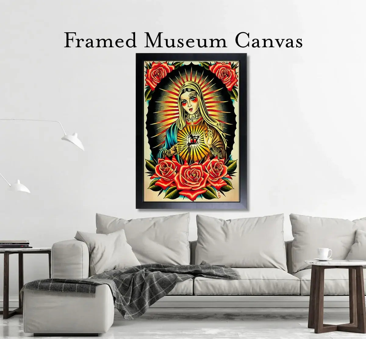 Black Market Art Company Faith Mary Print - Black Market Art Company - Flyclothing LLC