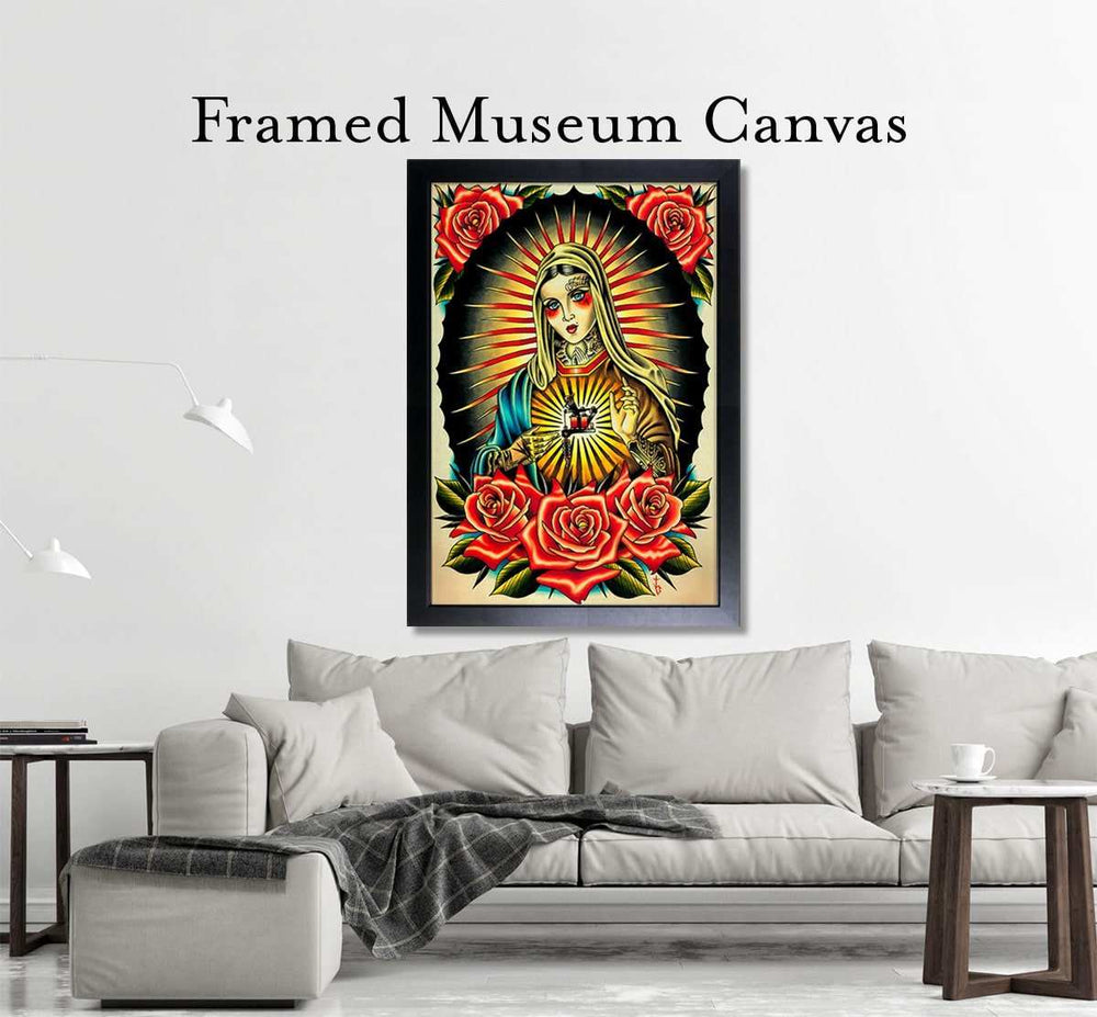 Black Market Art Company Faith Mary Print - Black Market Art Company - Flyclothing LLC