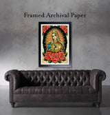 Black Market Art Company Faith Mary Print - Black Market Art Company - Flyclothing LLC