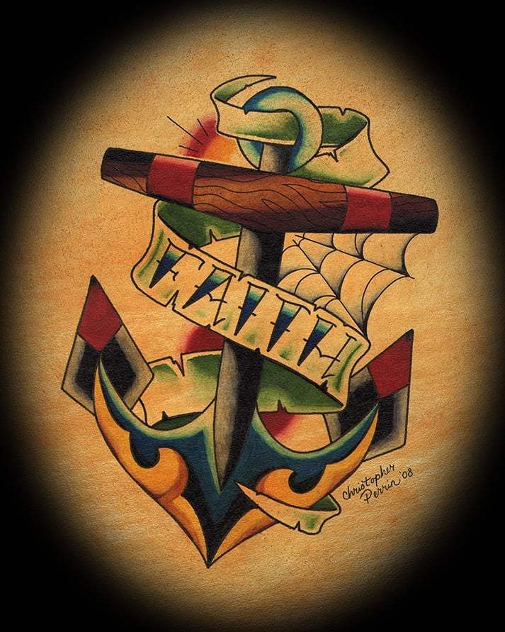 Black Market Art Company Faith Print - Black Market Art Company - Flyclothing LLC