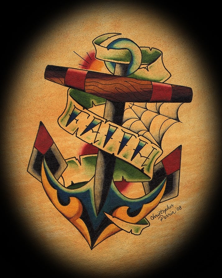 Black Market Art Company Faith Print