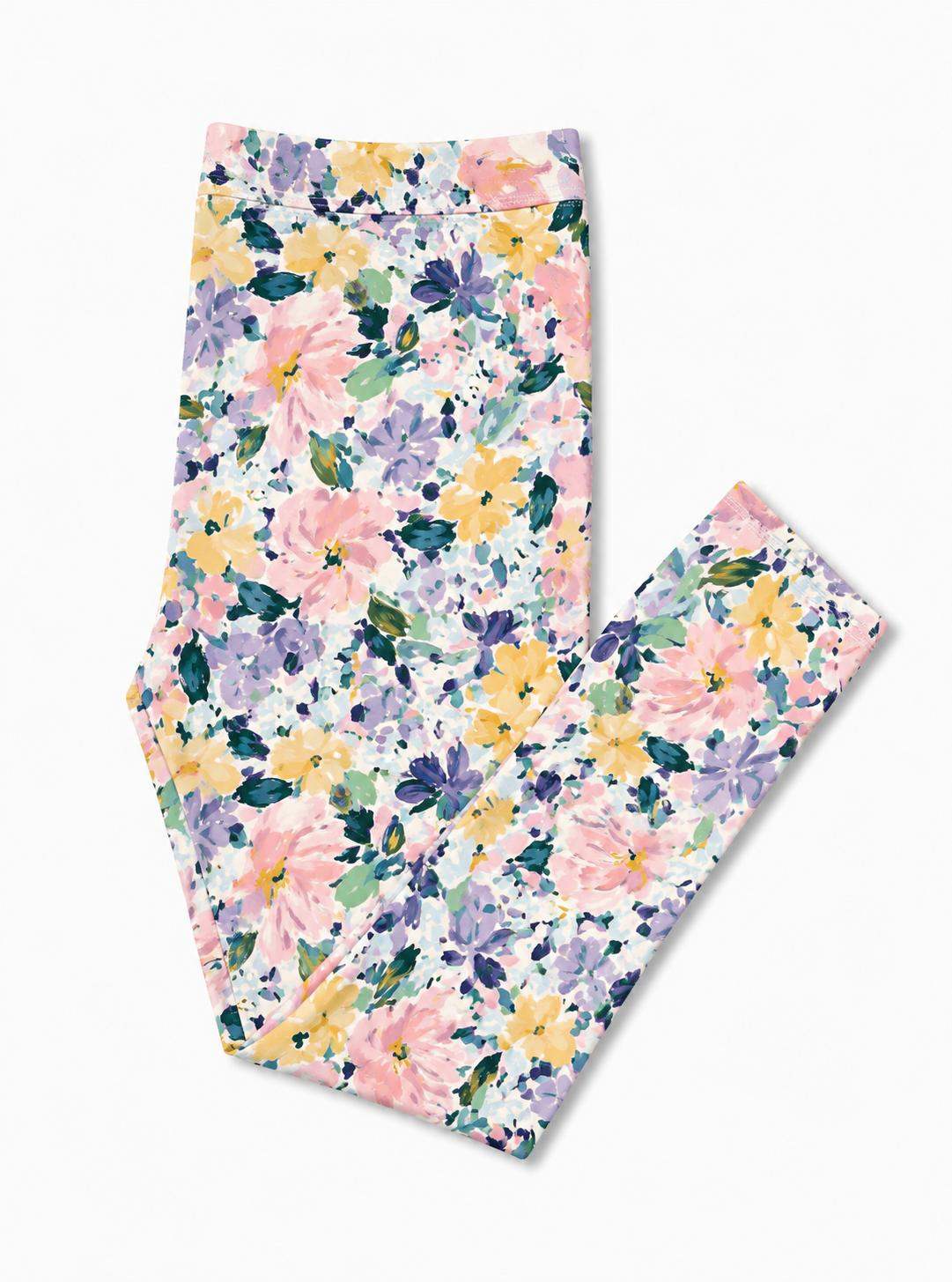 Fall Floral Leggings - Mila & Rose ® - Flyclothing LLC