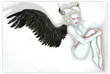 Black Market Art Company Fallen Angel Milk Bath Print