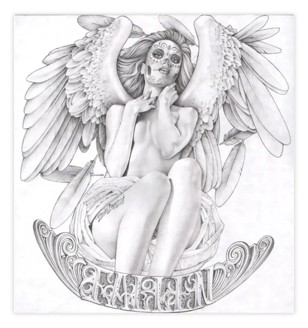 Black Market Art Company Fallen Print - Black Market Art Company - Flyclothing LLC