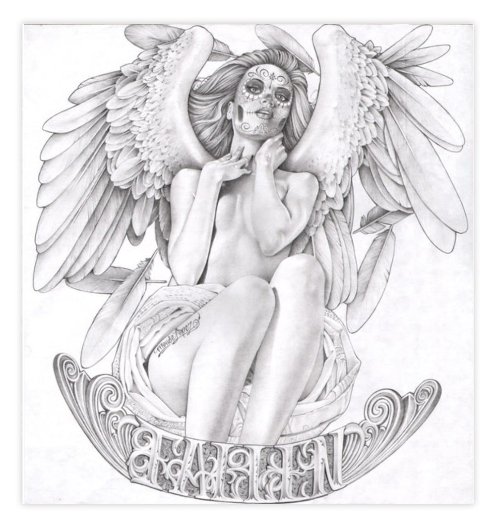 Black Market Art Company Fallen Print